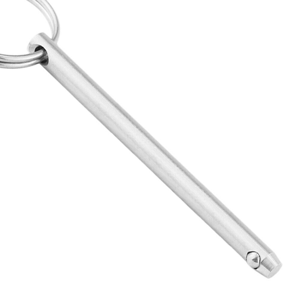 Bimini Top Quick Release Spring Pin 6.3x95mm Stainless Steel with Pull