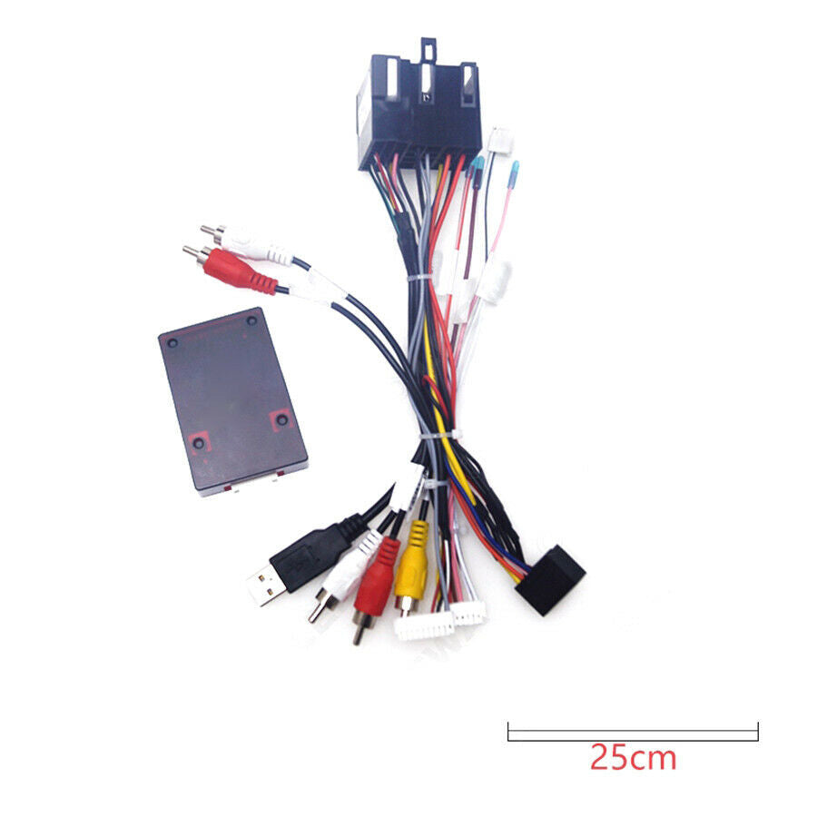 16 PIN Car Radio Power Cable w/ Canbus Box For KIA Sorento 2010-11 Cerato 10-12