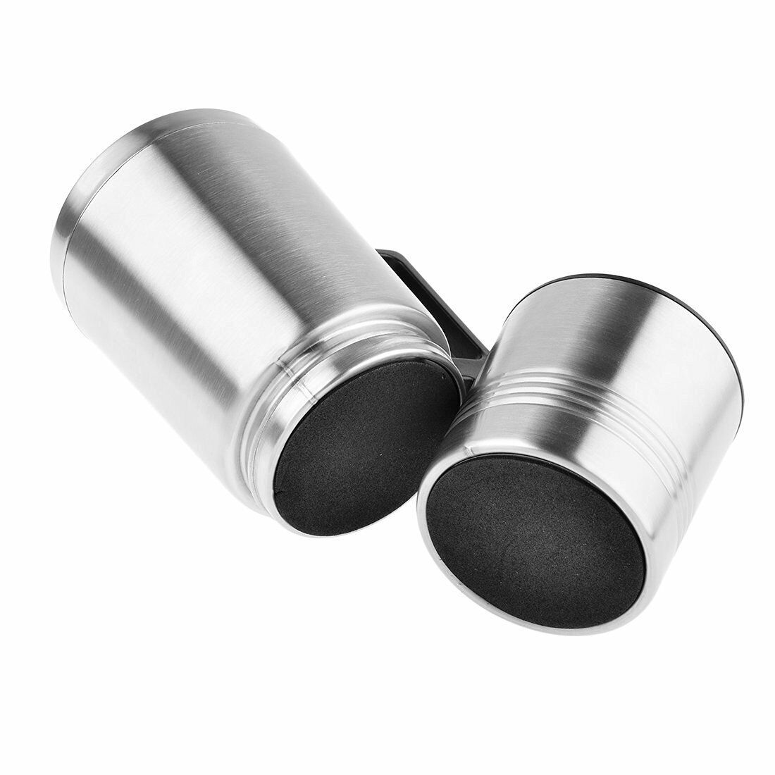 12V Stainless Steel Travel Heated Thermos Coffee Mug Cup With Car Charger 300ml