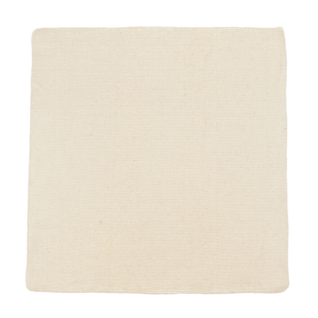 Cotton Monk's Aida Cloth for Embroidery/Rug Hooking/Punch Needling 39x39cm