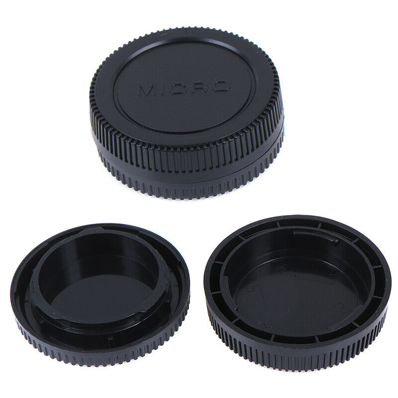 Body+Rear Lens Cap Cover Protective Case For Olympus M4/3 Camera Accessory B Lt