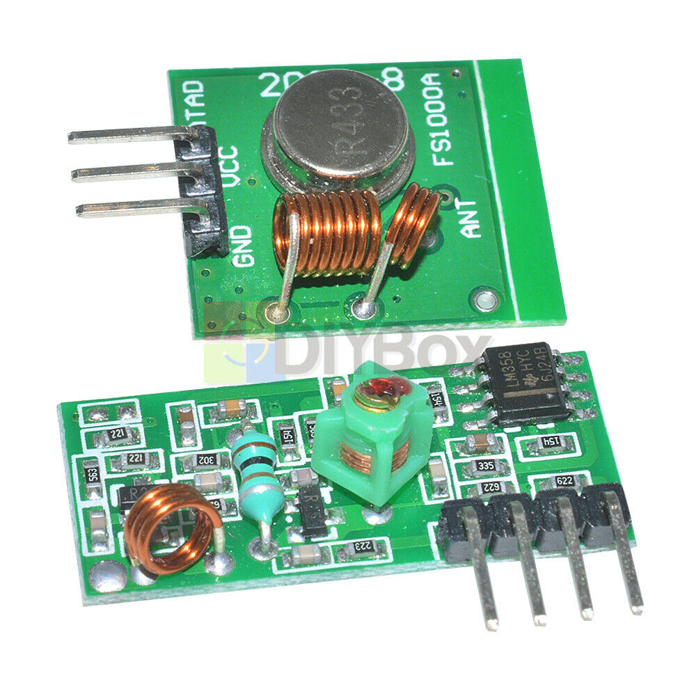 433Mhz RF transmitter and receiver kit Module for Arduino ARM  MCU Raspberry