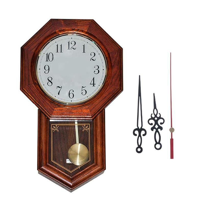 Watch Clock Movement Set with Different Size Clock Hands Retro Mechanism DIY Kit
