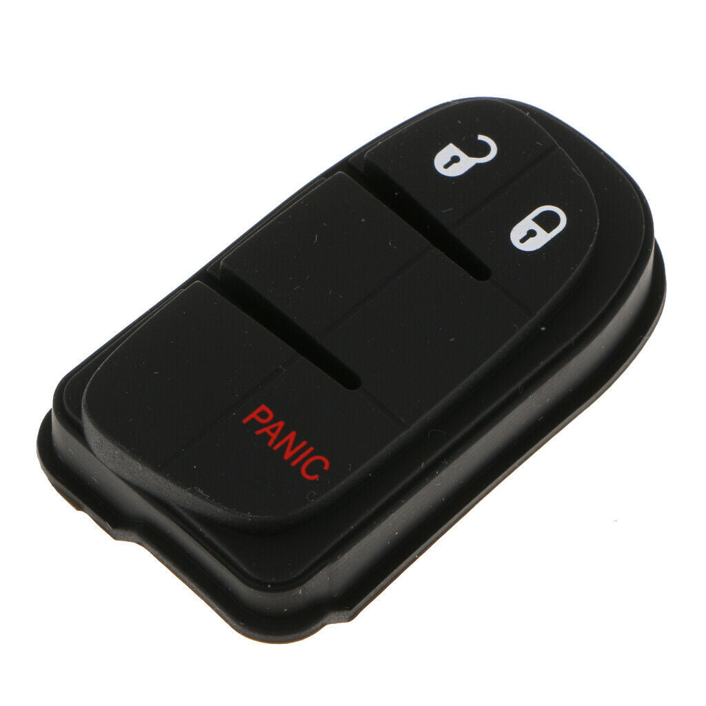 Car 3 Button Smart Remote Key Cover Case Shell For Chrysler Dodge Jeep