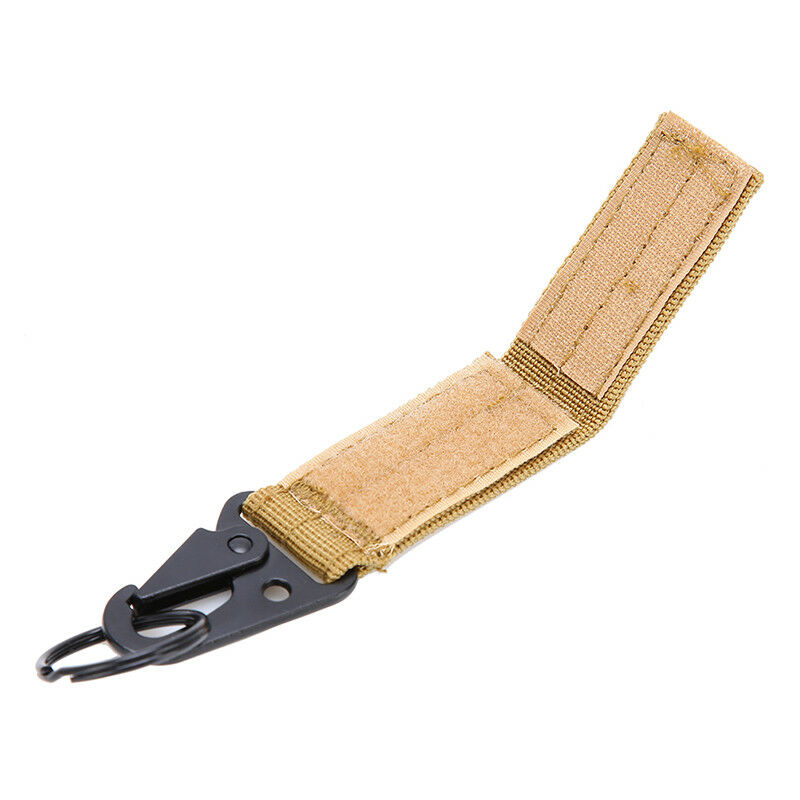 Outdoor Carabiner Backpack Hooks Molle Hook Survival Gear Nylon Keychain .l8