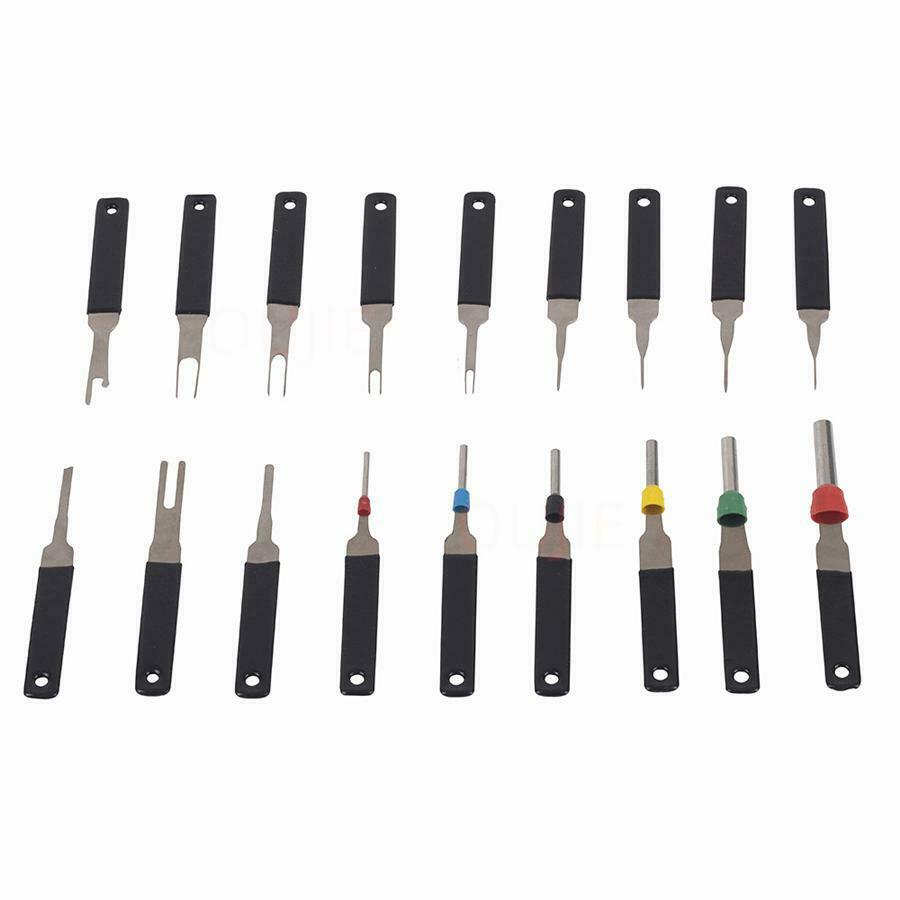 18X Car Wire Terminal Removal Connector Pin Extractor Puller Tire Repair Tools