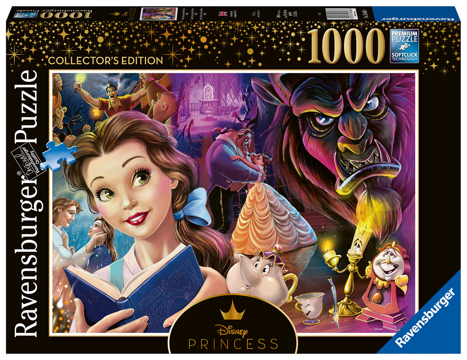16486 Ravensburger Disney Princess Beauty & The Beast Jigsaw Heroines No.2 1000p
