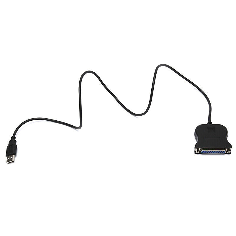 IEEE 1284 25-Pin Parallel Port To USB 2.0 Printer Cable USB To ParallelAdapte DF
