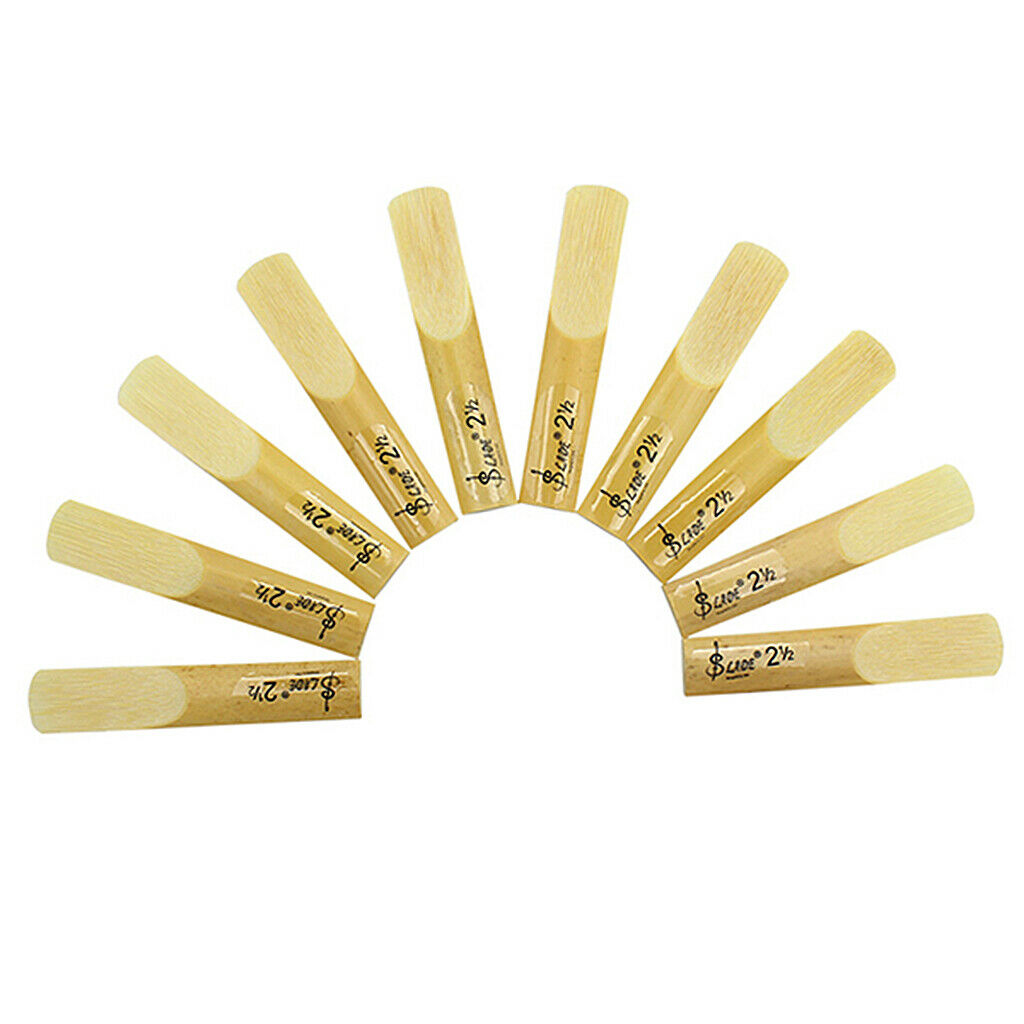10pcs Bb Clarinet Reeds 2.5