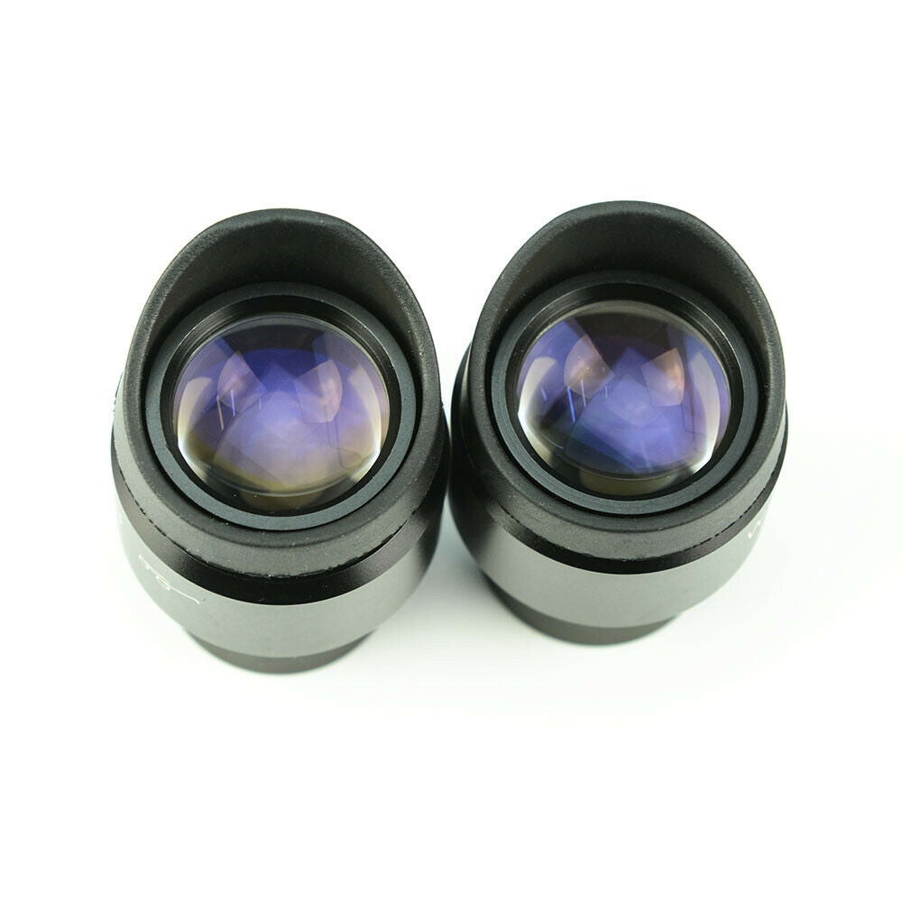 10X Microscope Eyepiece 30mm High Eyepoint Ocular Diopter Adjustable Wide Field