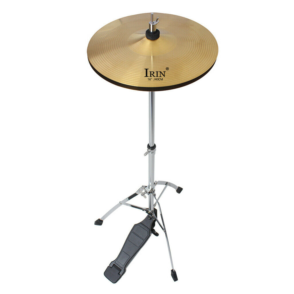 16 Inch Crash Cymbal Drum Set Brass Cymbal for Percussion Students Beginners