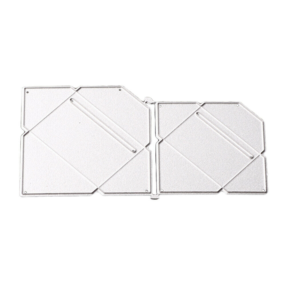 Love Letter Shape DIY Cutting Die Embossing Stencil Folder Scrapbook Making