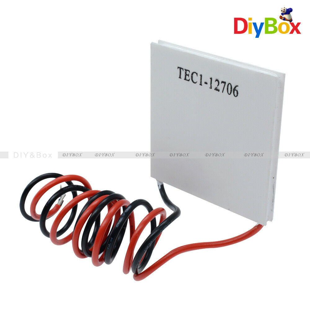 [10PCS] TEC1-12706 Heatsink Thermoelectric Cooler Cooling Peltier Plate Module