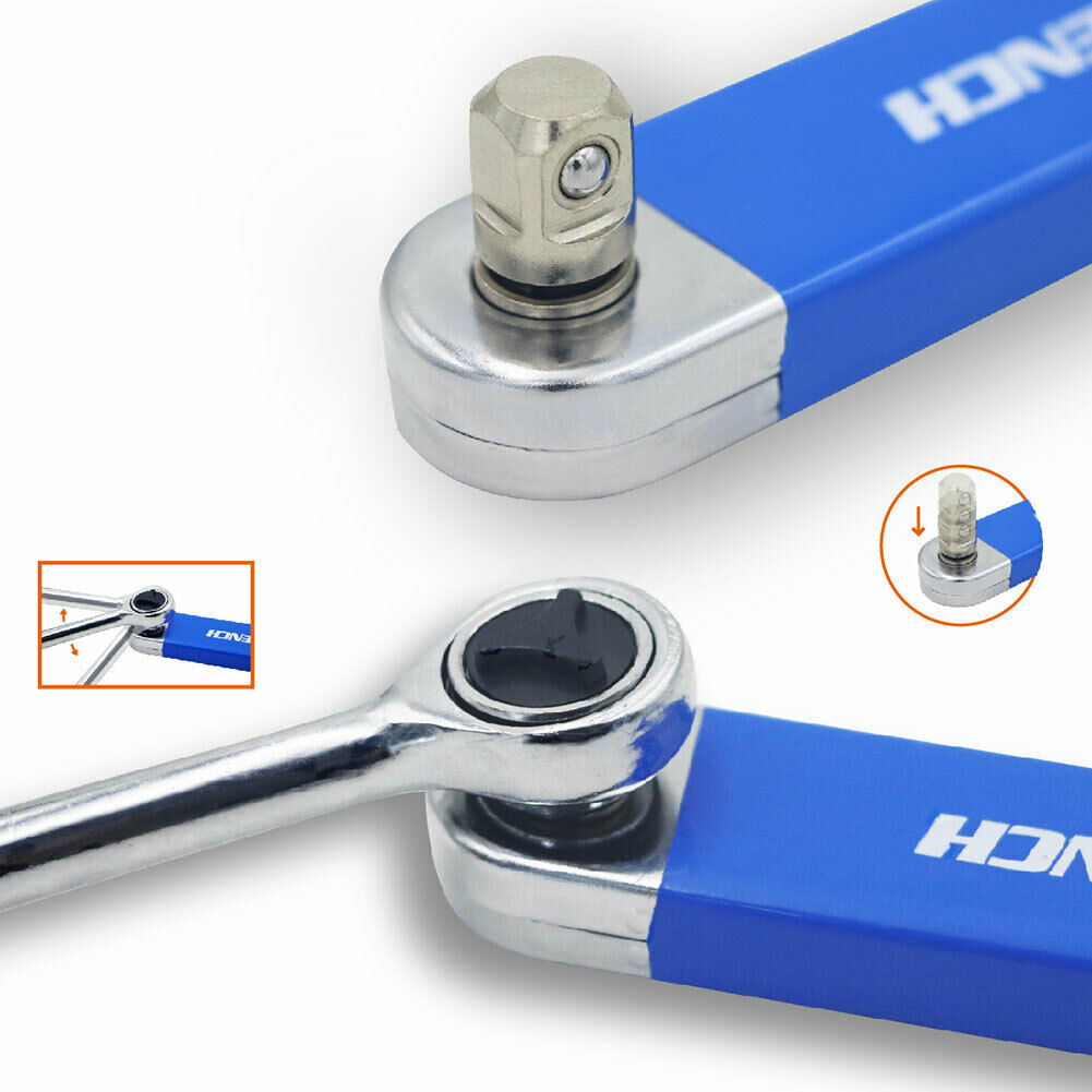 Offset Extension Wrench 3/8 inch Drive Wrench Extender Extension Bar Set @