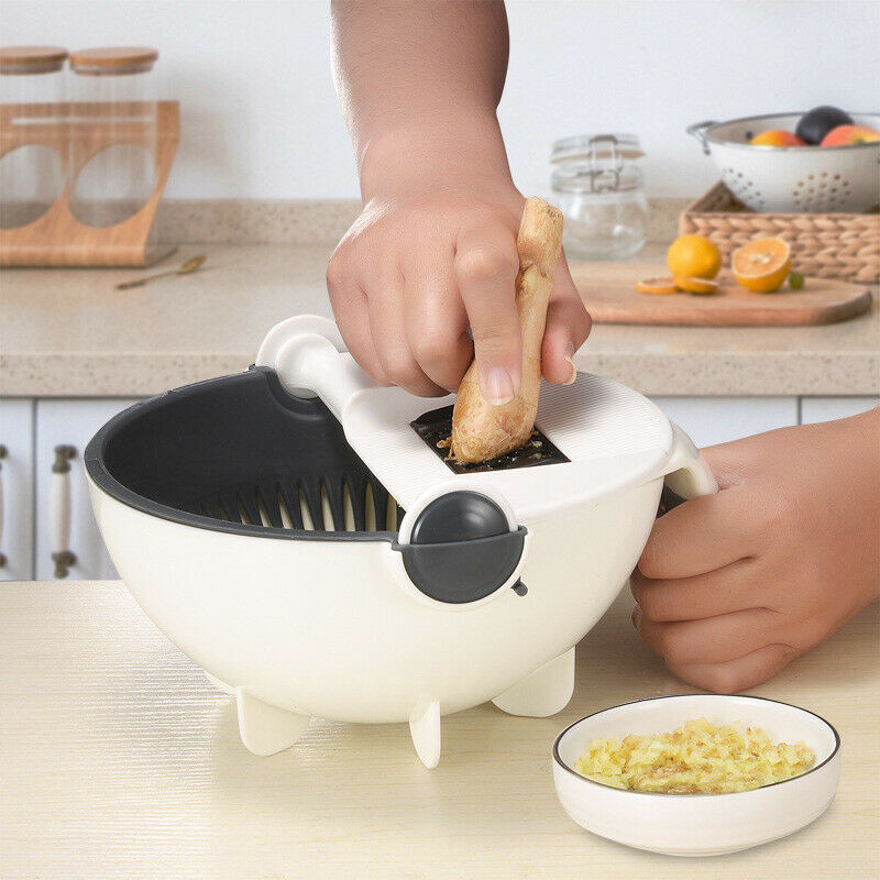 Multifunctional Vegetable Cutter Fruit Vegs Slicer Grater Shredders Drain BaBDA