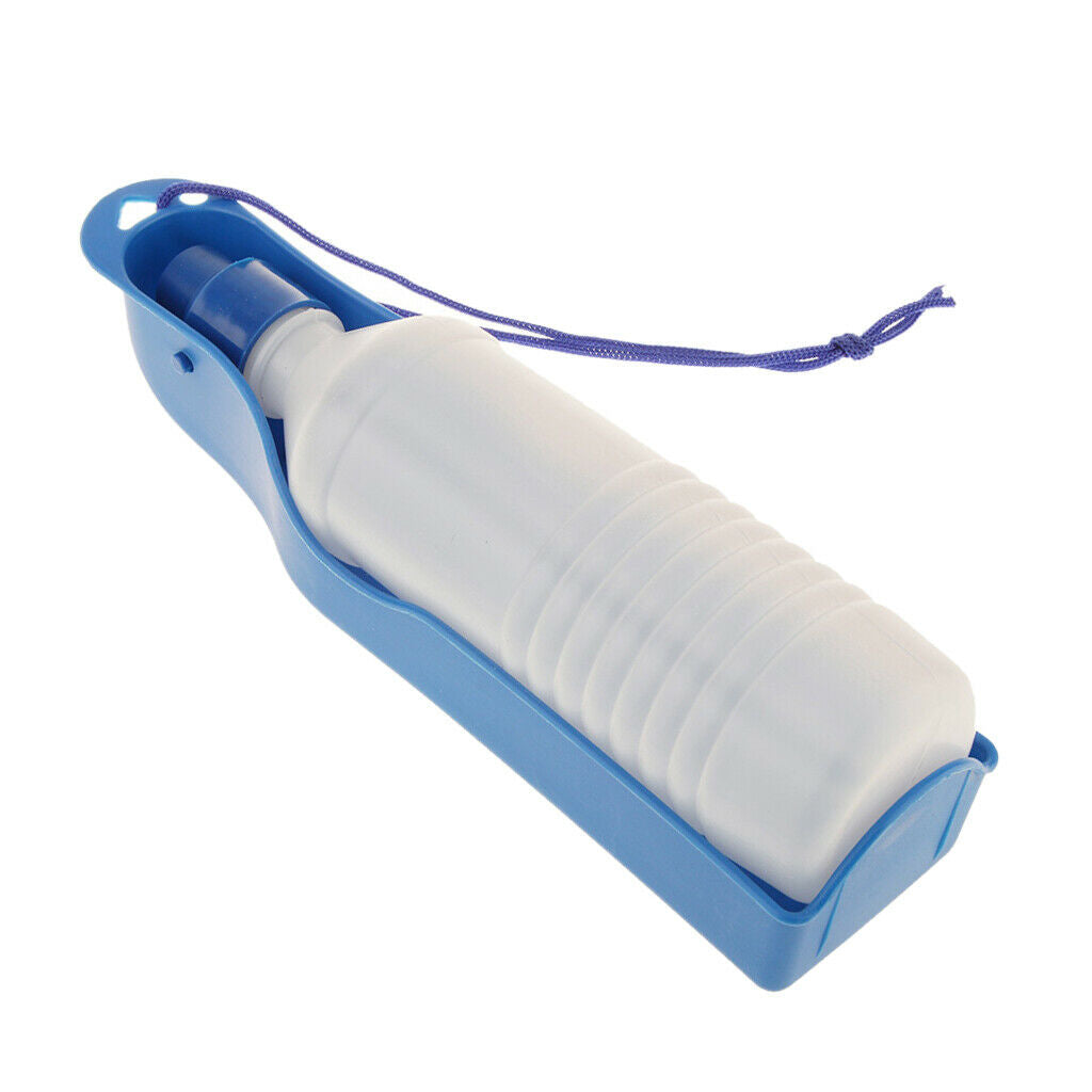 Portable Pet Travel Water Dispenser Feeder Dog Cat Drinking Bottle 500ML