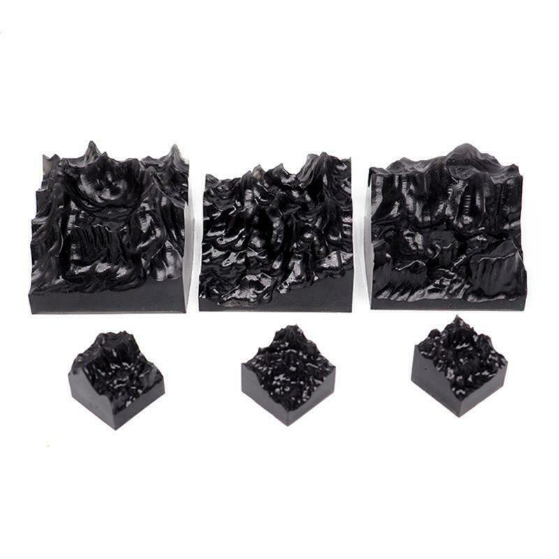 DIY Hand-made Crystal Epoxy Glue Mold Broken Snow Mountain Silica Gel Mold U
