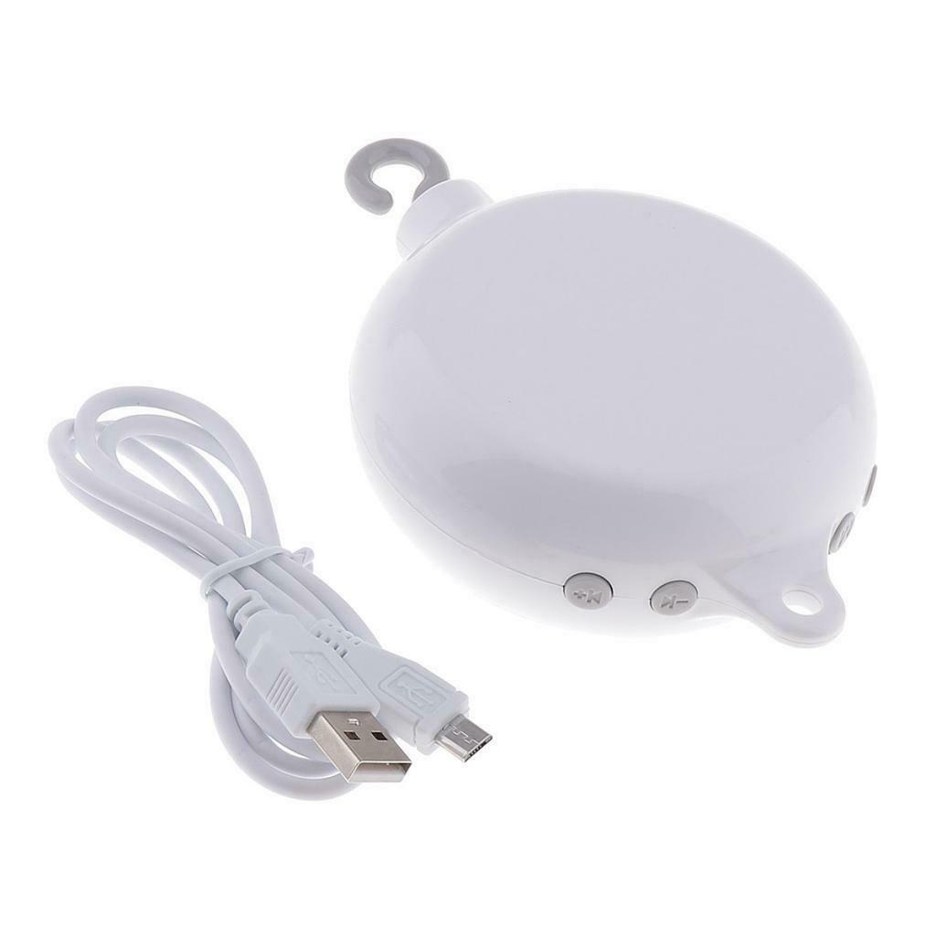 35 Melodies Kids Crib Rotating Music Bell Box Baby Sleeping USB Bluetooth