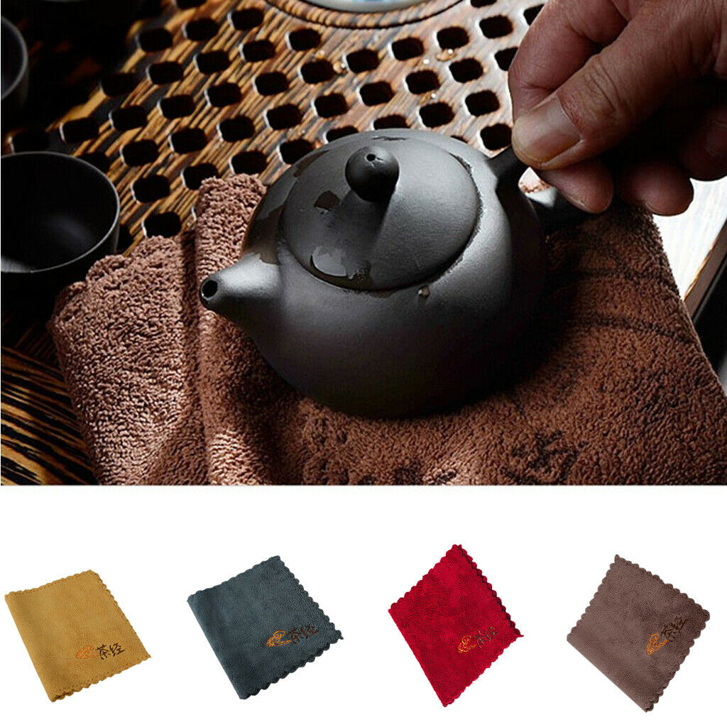Absorbent Cotton Dish Cloth Cleaning Drying Tea Towel Drainer Kitchen Towel