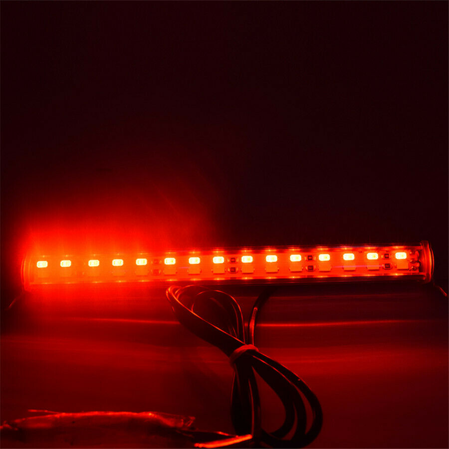 12V 30 W Car LED License Plate Light Bar White Reversing Light&Red Braking Light