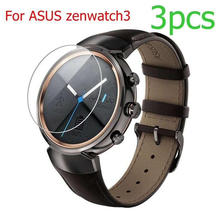3pcs 9H+ Soft Screen Protector For ASUS zenwatch3 Watch