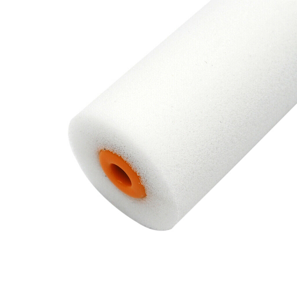 30-pack Mini Roller Foam Covers Refills High Density White for Small Area