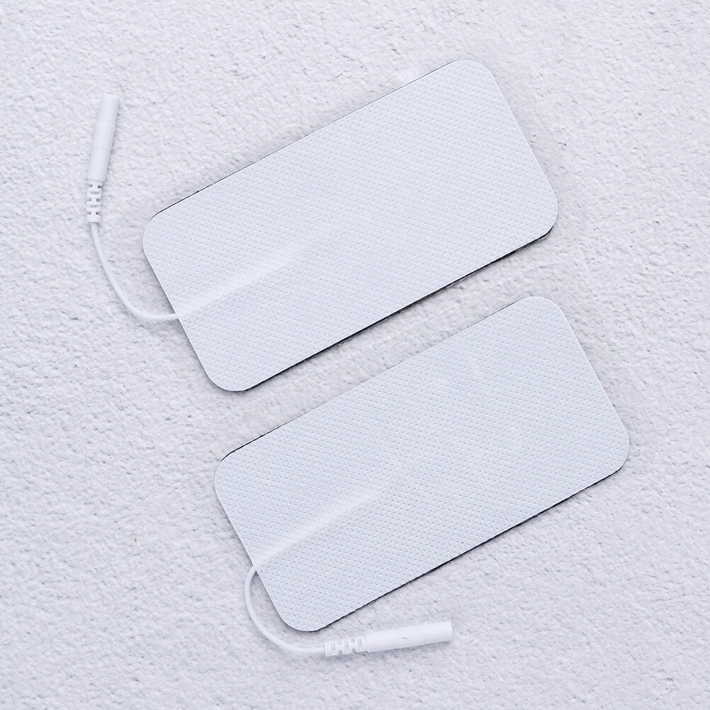 2Pcs electrode patches for massager physiotherapy self adhesive patch 5*10.l8