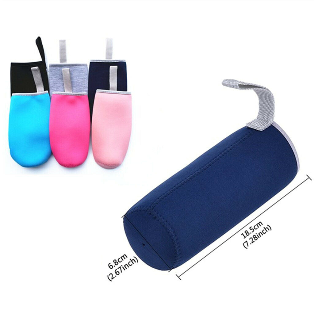 6 Pieces Neoprene 550ml Water Bottle Kettle Holder Insulated Protective Sleeve