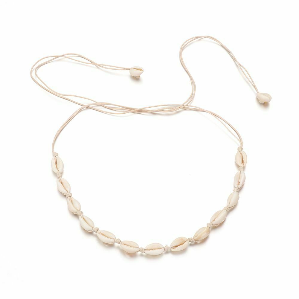 Gifts Bohemian Jewelry Bib Choker Beach Seashell Chain Handmade Shell Necklace