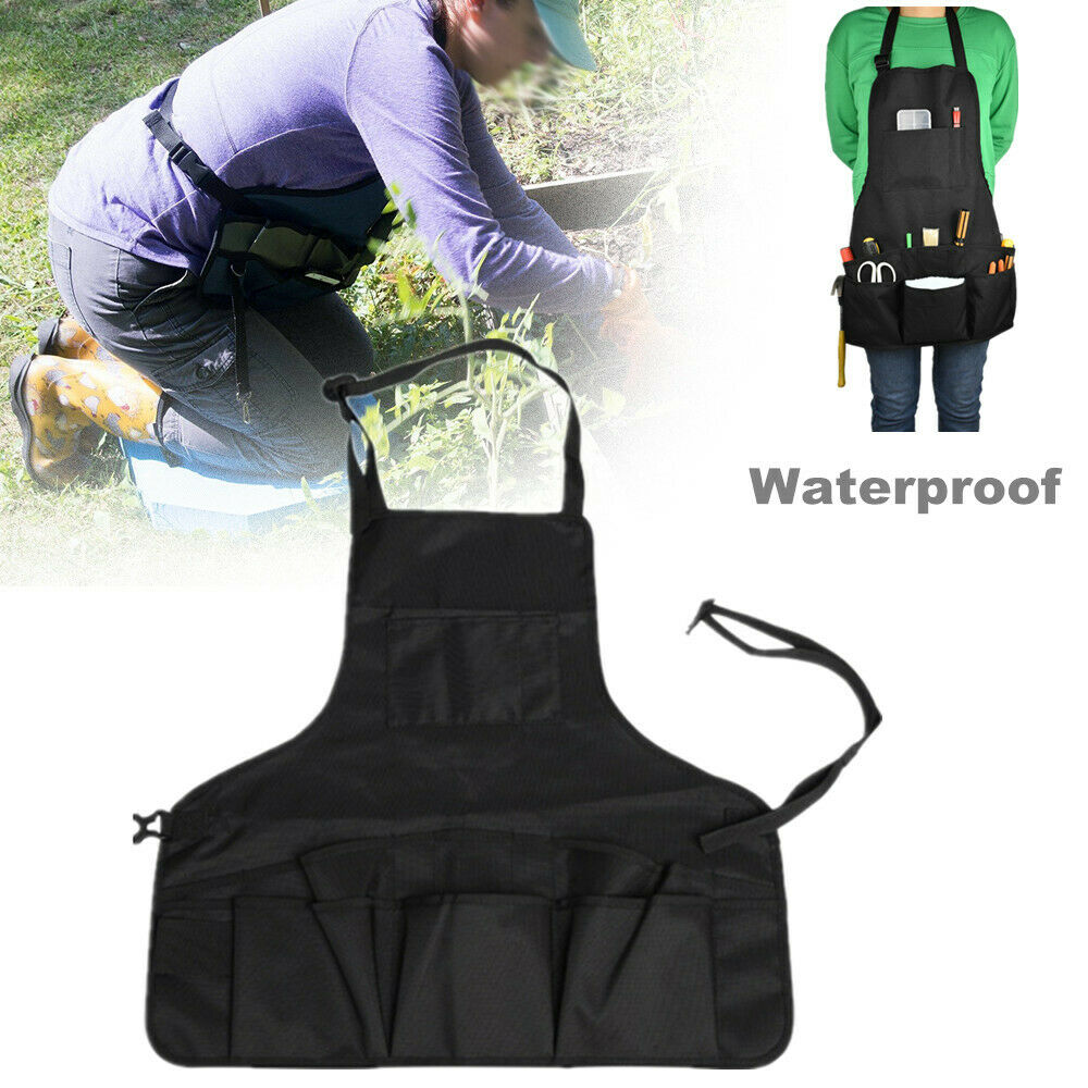 Tool Apron Multi-pocket Cleaning Belt Bag Garden Multifunctional Bib Waterproof