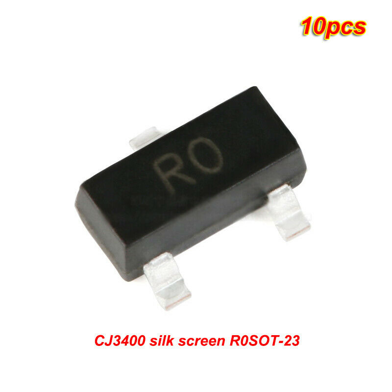 CJ3400 silk screen R0SOT-23 N channel 30V/5.8A MOSFET Field effect transistor