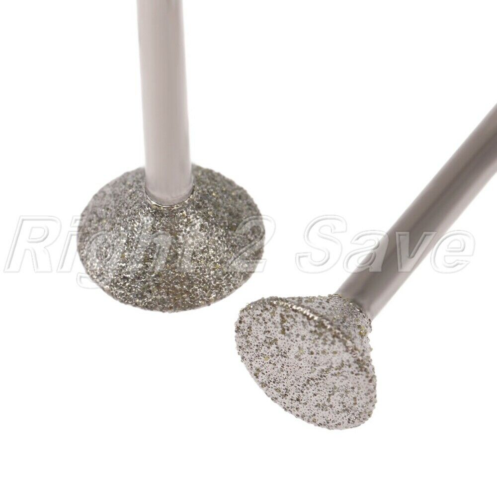 High Quality Diamond C3 Jade Amber Carving Grinding Needle Rotary Tool 10mm/12mm
