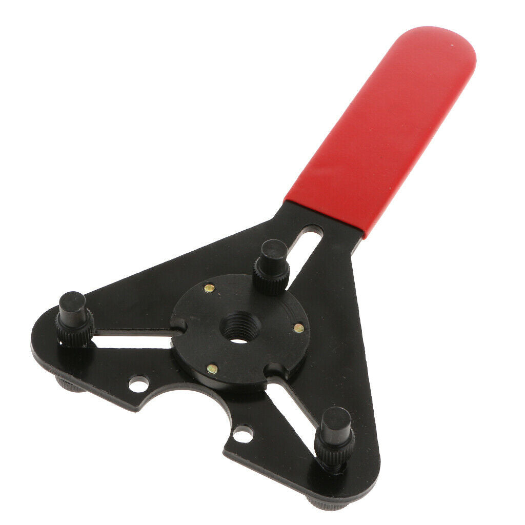 Carbon Steel Wrench Spanner with Three-Studs A/C Compressor Clutch Installer and