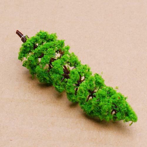 Micro Landscape Garden Decor Grey Stone Pavement with Fir Tree Set Decor