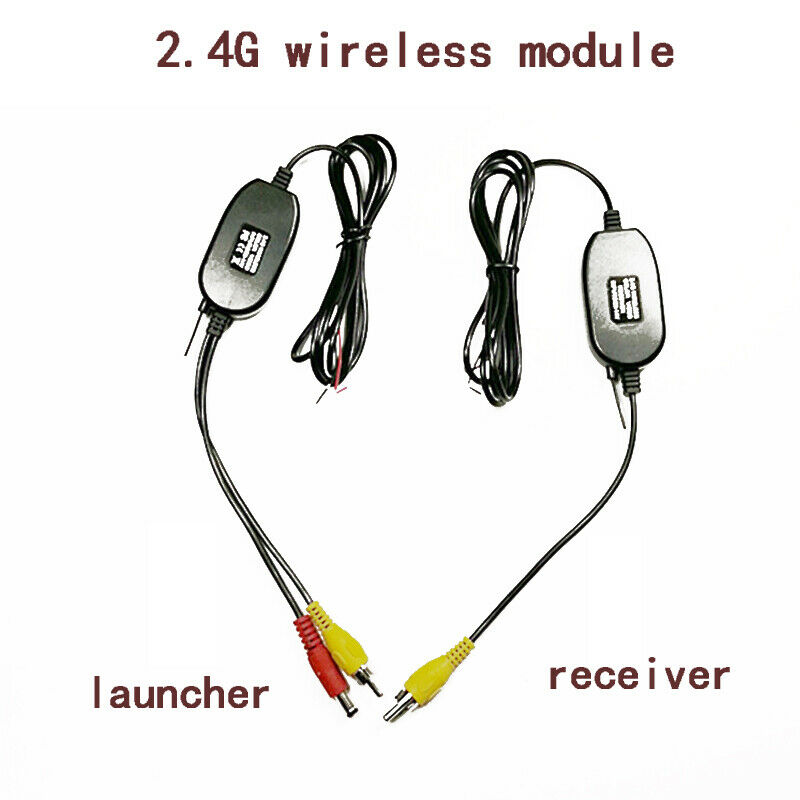 5" Wireless Car Backup Camera Monitor Rear View Night Vision Parking System Kit