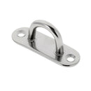 Pad Plate Sail Boat Stainless Steel Oblong Ceiling Hook Rigging Mounting 5mm