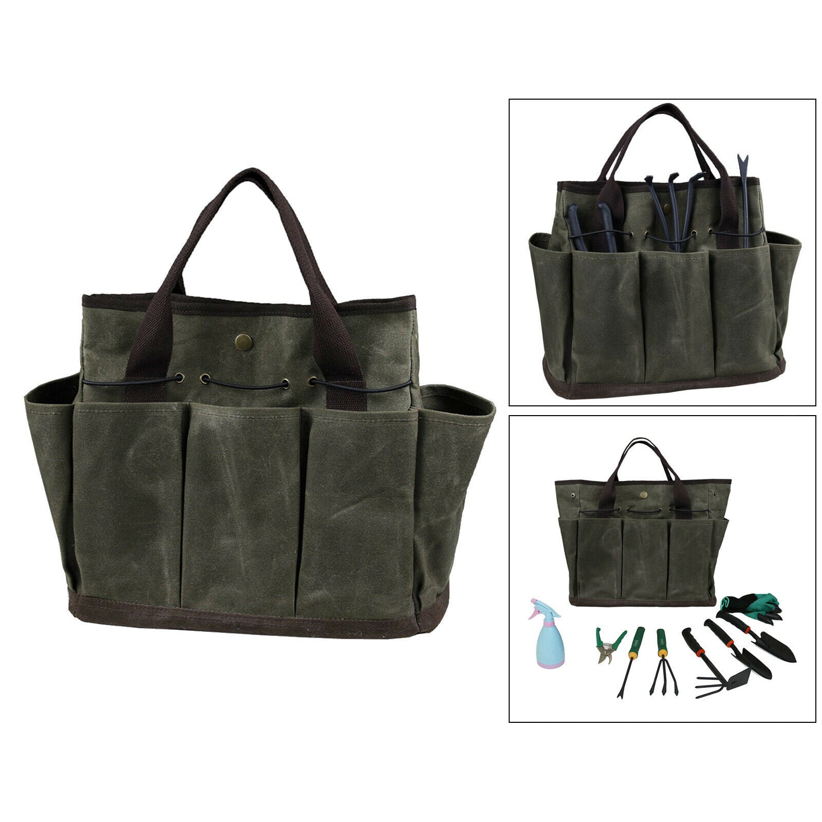 Garden Tool Bag Gardening Tote Bag Outdoor Multi Pocket Garden Tool Kit