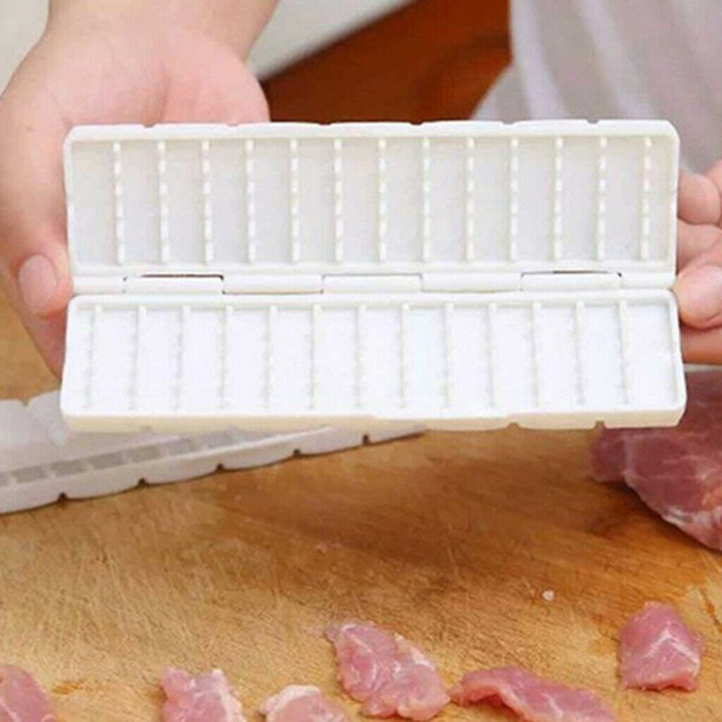 ABS Plastic Meat String Device Portable Kebab Maker With Barbecue Skewers