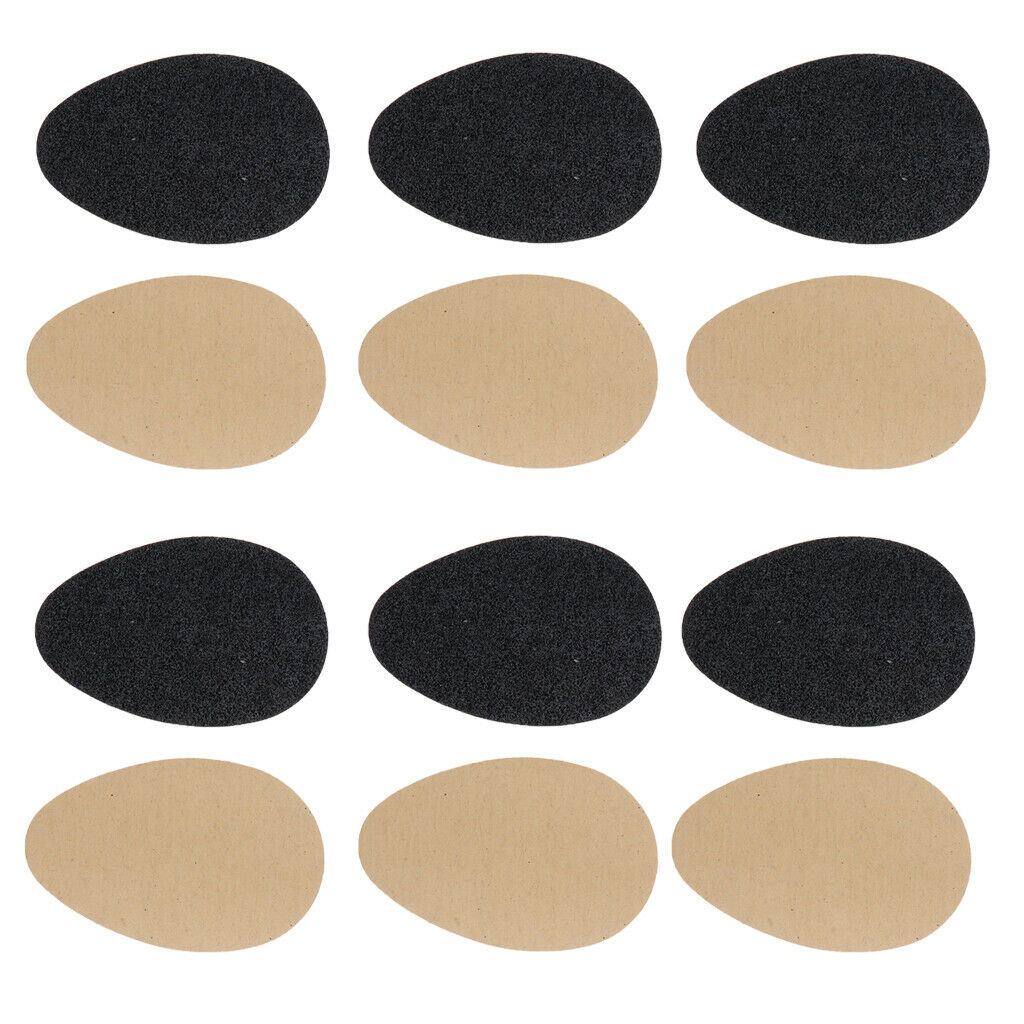 6 Pairs of Anti- Sole Pads Self-adhesive Non- Sole Rubber Sole
