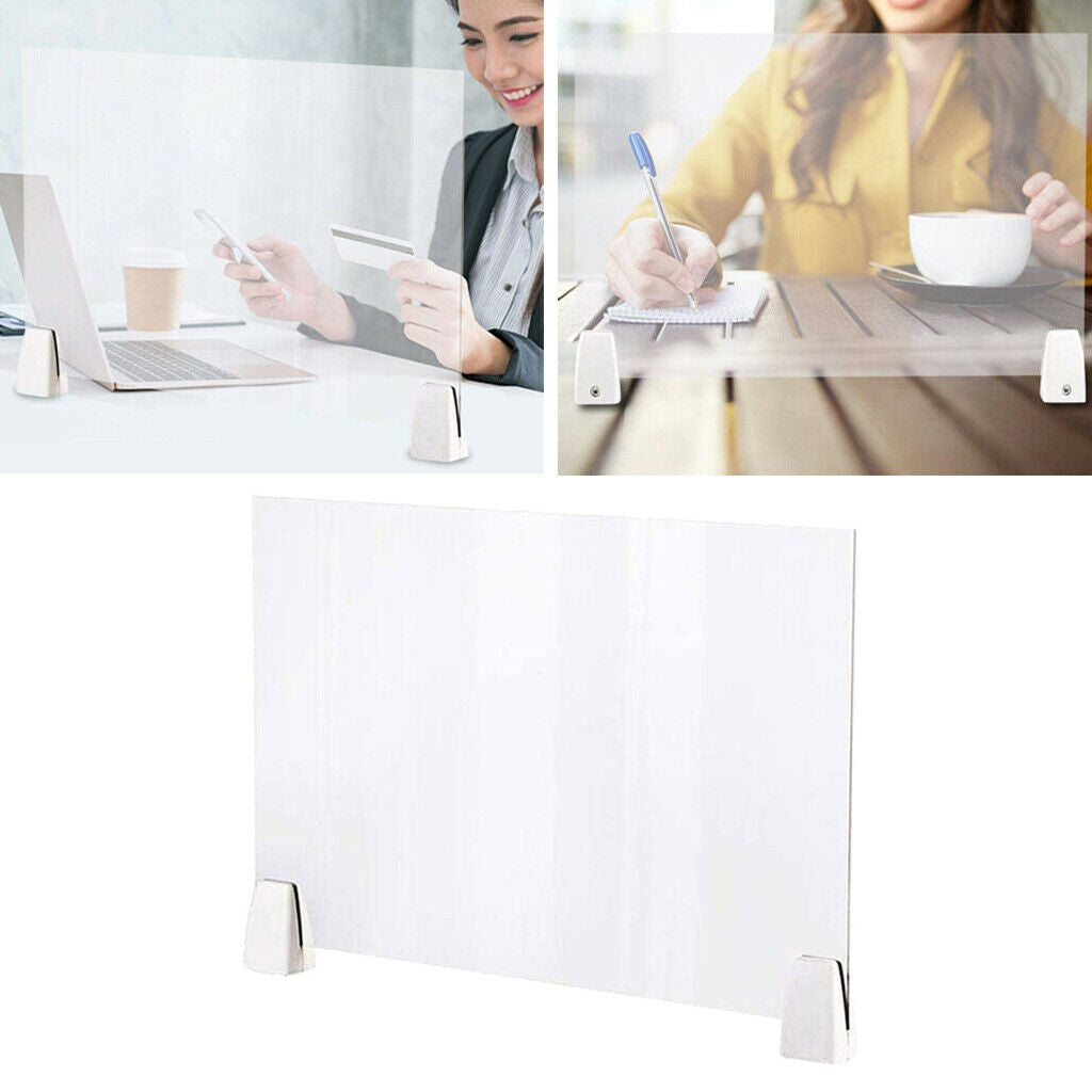 1pc Store Protection Sneeze Guard Acrylic Cover Fit Nail Salon Table