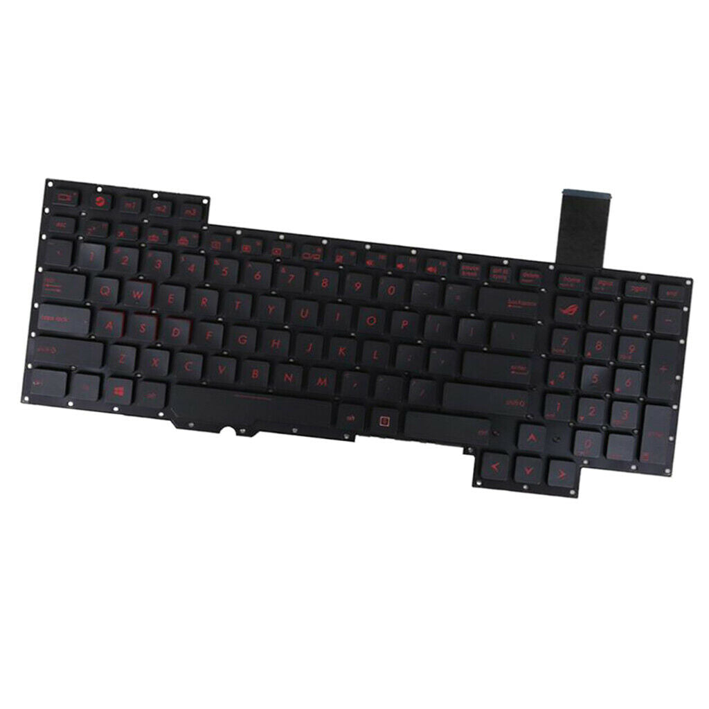 Backlit Black Replacement Keyboard for Asus G751J G751JL G751JM G751JT