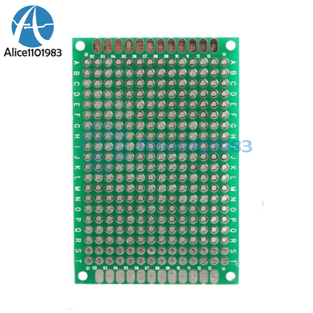 20PCS Double Side Prototype PCB Tinned Universal Breadboard 4x6cm 40mmx60mm FR4