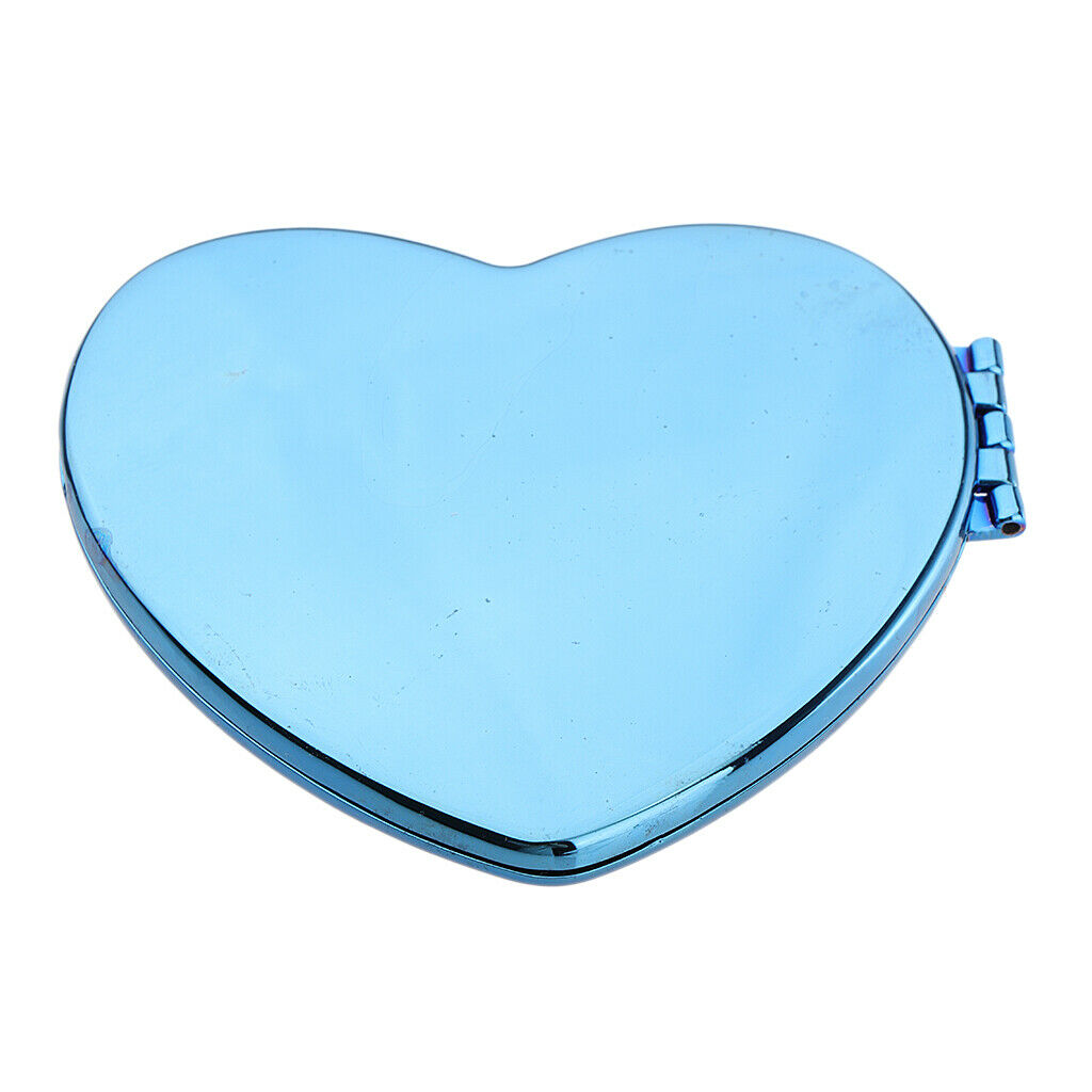 Fashion Pocket Vanity Mirror Lovely Portable Makeup Mirror Cute Heart Shaped