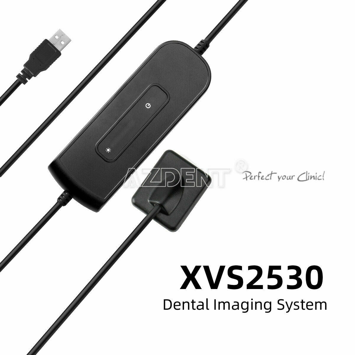 Dental X-ray Digital RVG Sensor 500mW X-Ray Imaging Intraoral Monitor Size:1.5