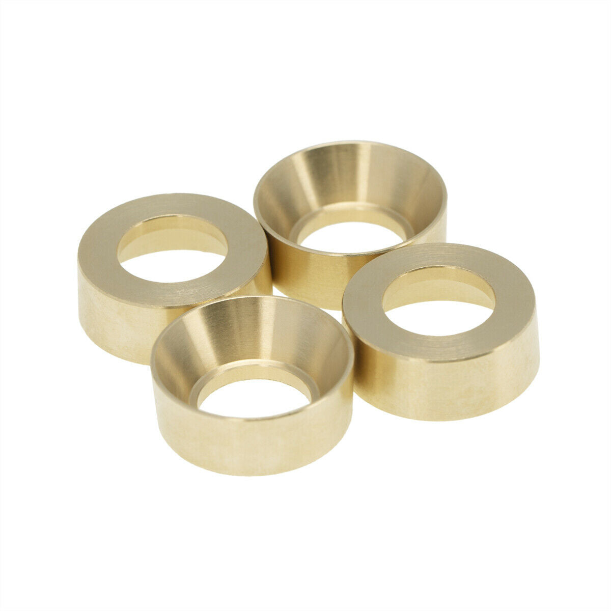 4Pcs For Racing Brass Kmc Machete Wheel Weights Axial SCX24 SXTF2612H