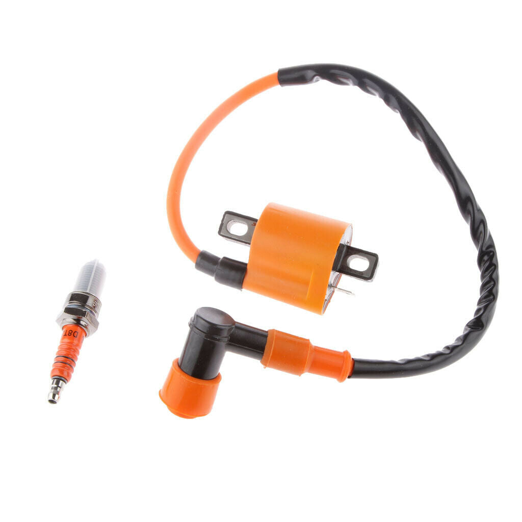 High Performance Ignition Coil with 3 Spark Plugs CG 125 200 Quad Dirt Bike