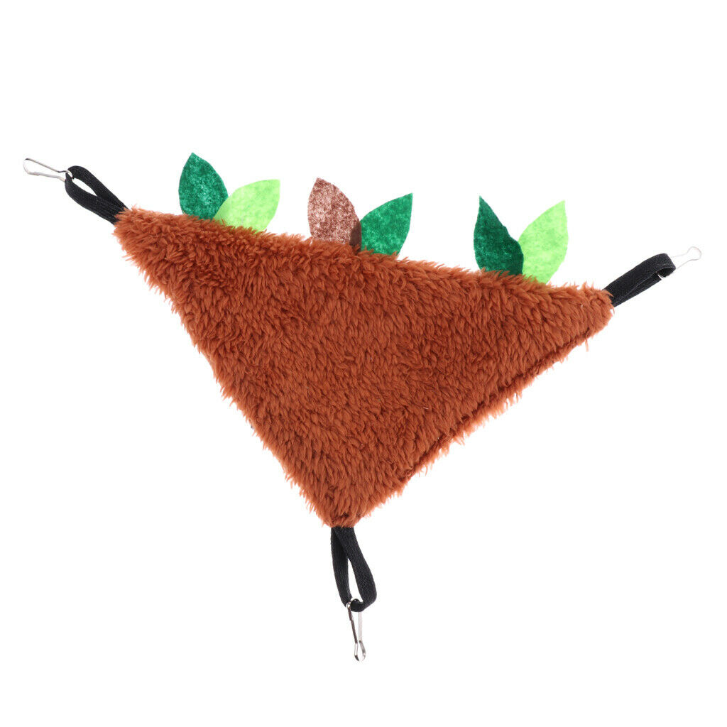 Triangular Bird Nest Small Pet Warm Hammock For Parrot Birds Hamsters
