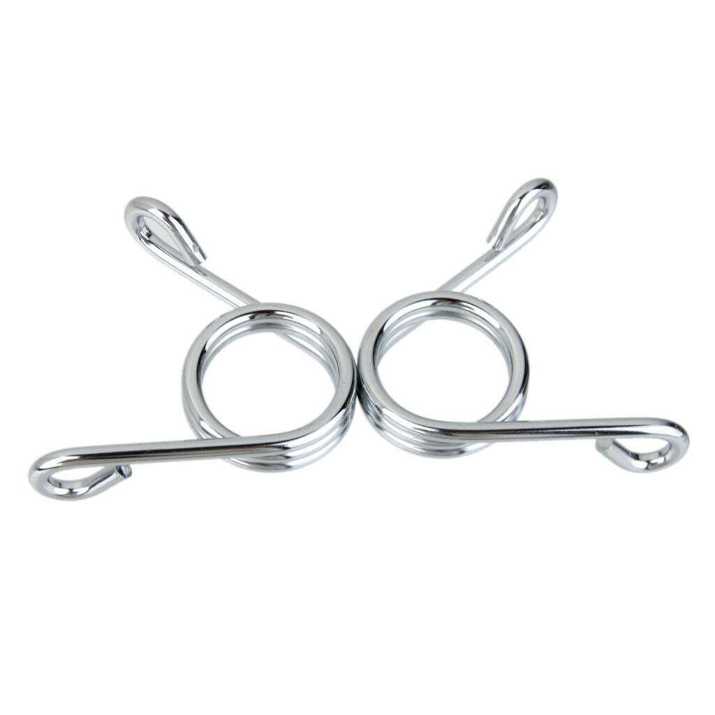 3" Chrome Steel Plated Solo Seat Springs for Chopper Bobber Motorcycle