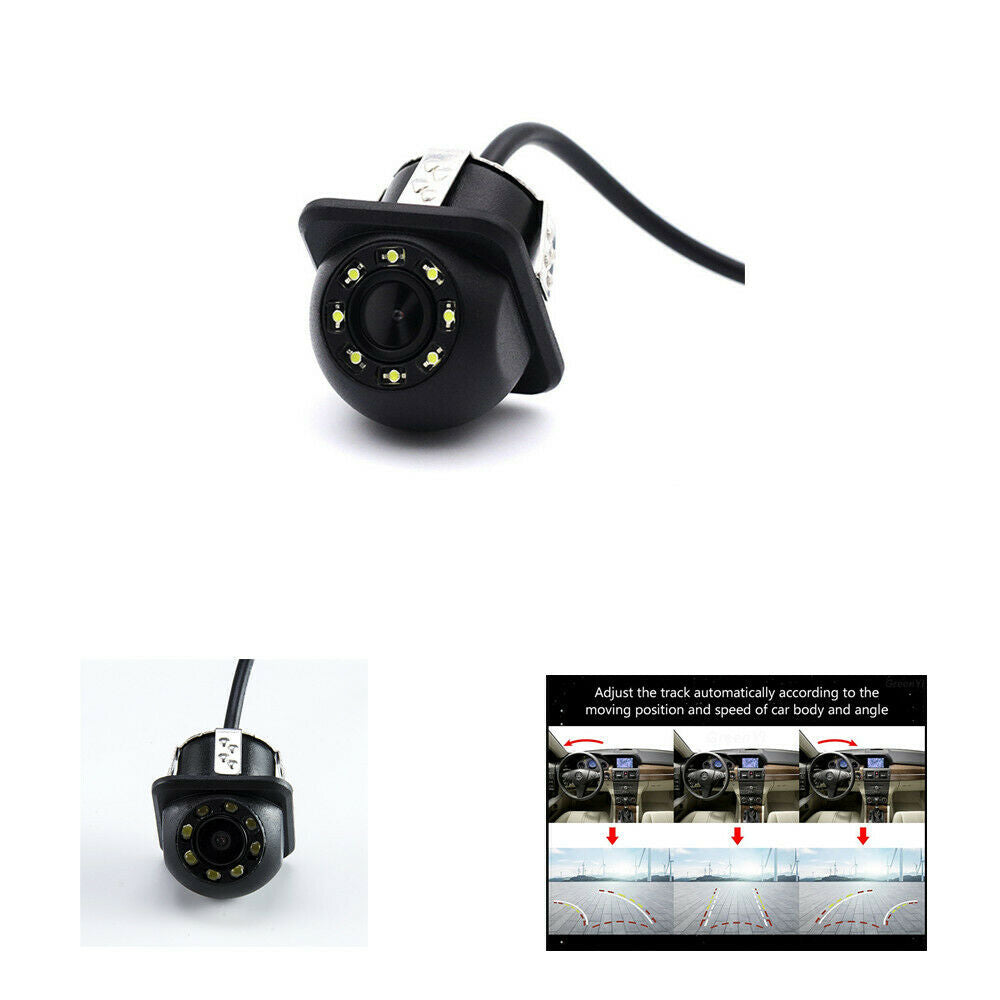 New HD Dynamic trajectory Car Rearview Camera Parking Line Car Rear view Camera
