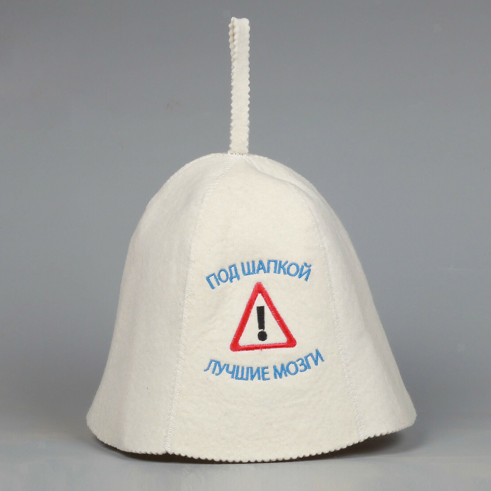 Embroidered Sauna Hat Heat Protection Sauna Accessories for Woman and Man